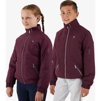 Vybavení pro jezdce Dětská jezdecká bunda bomber Premier Equine Unisex Červená 11-12 let