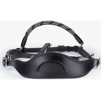 Kožená ohlávka PS of Sweden Palermo Černá COB