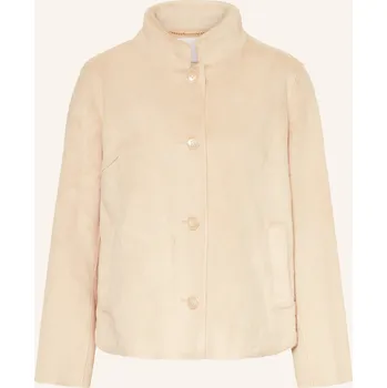 Dámský kabát Rich & Royal Dámská Bunda Z Umělé Kožešiny, krémová, 36