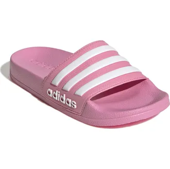 Chlapecké pantofle Dětské pantofle Adidas Adilette Shower K Velikost bot (EU): 39 1/3 / Barva: světle růžová
