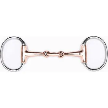 Udidlo pro koně Udidlo Oliva HORZE 2x lomené 11,5 cm