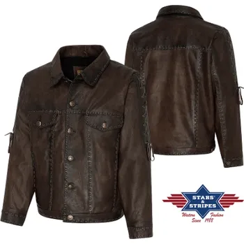 Pánská kožená bunda ROWDY L