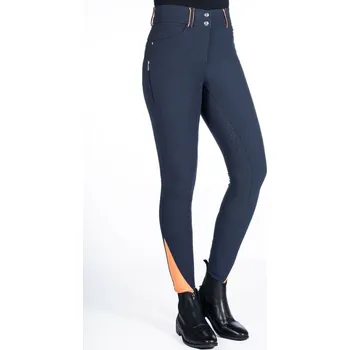 Jezdecké kalhoty Jezdecké rajtky HKM Lyon písková 34