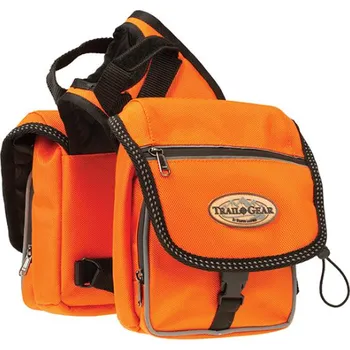 Westernové sedlové brašny WEAVER Trail Gear Pommel Oranžová