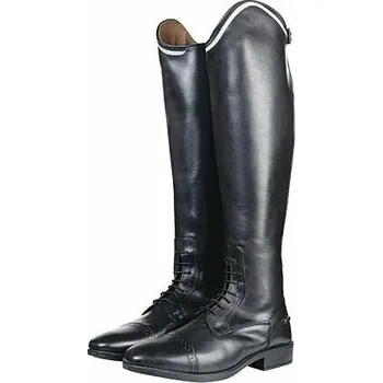 Jezdecká obuv Dětské vysoké jezdecké boty HKM Valencia Style 40