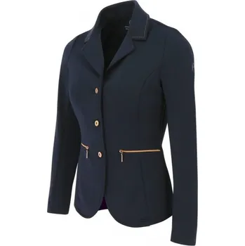 Jezdecké sako Dámské jezdecké sako EQUITHME Athens Tmavě modrá 40