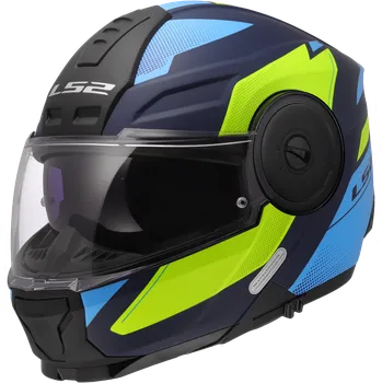 Helma na motorku Ls2 ff902 scope ii duria blue h-vis yellow-06 xl