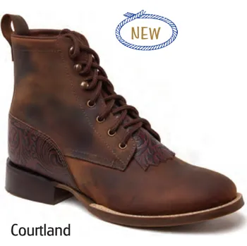 Jezdecká obuv Pánské westernové boty OLD WEST ML1611 40