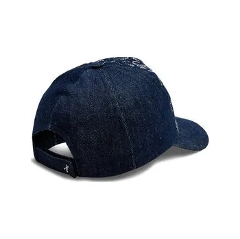 Pokrývka hlavy Kšiltovka Patrizia Pepe 8F1650/D057-C991 Tmavomodrá OS