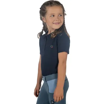 Sport Dětské polo tričko HKM -Claire- Tmavě modrá 146/152