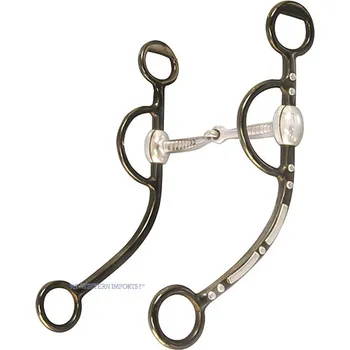 Udidlo pro koně Westernová zdobená páka PB WESTERN IMPORTS 5,5"