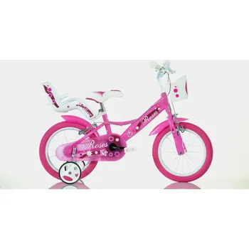 Dětské kolo F.LLI SCHIANO Dětské kolo SCH ROSES 14" RŮŽOVÁ 2025