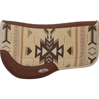 Westernová deka WEAVER Trail Gear Contoured Wool Blend Felt 29 x34 " Béžová