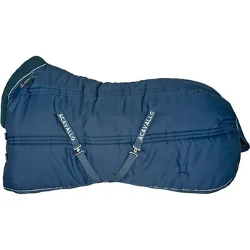 Deka pro koně Stájová deka Equestro 500g s odolnou tkaninou Modrá 145 cm