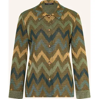 Dámská halenka Ana Alcazar Dámská Halenka S Třpytivou Přízí, tmavě zelená /...