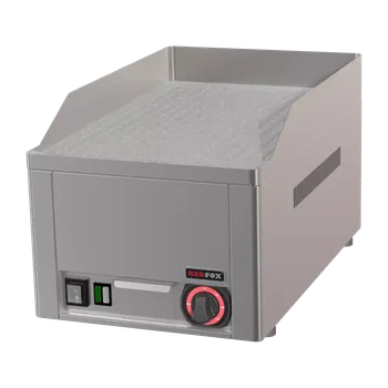 Kuchyňský gril Grilovací deska 32x48 elektrická durable chrom rýhovaná stolní 230 V | REDFOX - FTRC 30 E