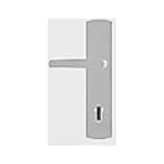 Naturel Protipožární interiérové dveře Technické pravé 90 cm bílá DPOBCPL90P