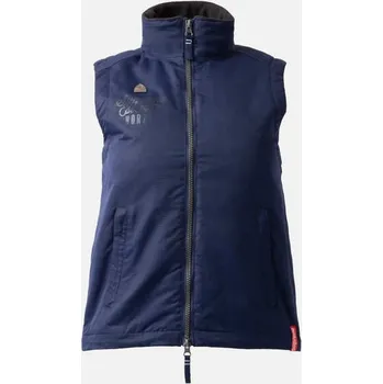 Jezdecké oblečení Dětská vesta HORZE Lino Tmavě modrá 158/164