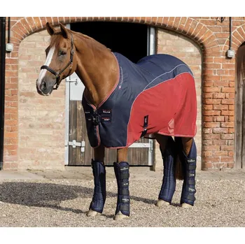 Deka pro koně Lehká deka pro koně Premier Equine Sports Cooler Modrá 6,9" (155cm)