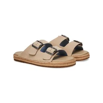 Dámská obuv Espadrilky Tommy Hilfiger Flex Jutte Hilfiger Suede Sandal FM0FM05503 Béžová 43