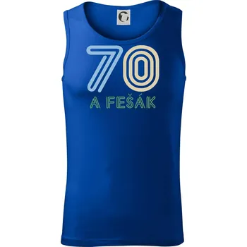 70 a fešák - Tílko pánské Core - 2XL ( Královská modrá )