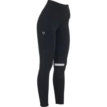 Jezdecké oblečení Dámské jezdecké legíny Equestro Černá XL