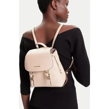 Městský batoh Kožený batoh MICHAEL Michael Kors QUINN dámský, béžová barva, malý, 30T5GQNB0L 02X, vel. ONE SIZE