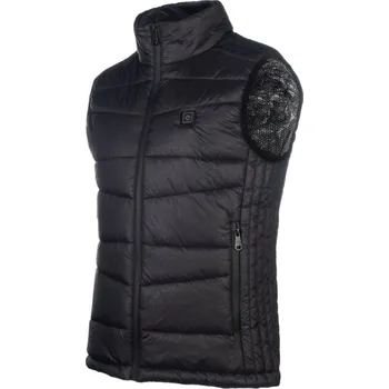 Vybavení pro jezdce Pánská vyhřívaná vesta HKM Heat Control Černá XS