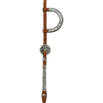 Věšák na sedlo a uzdečku Westernová uzdečka jednouška POOL'S WSOE/00235 koňak