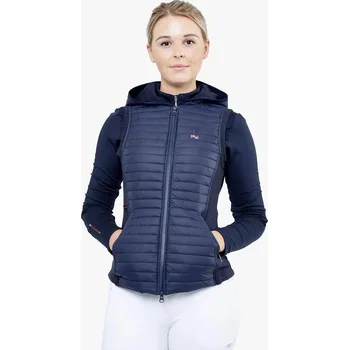 Dámská jezdecká vesta Premier Equine Lamera Modrá 38