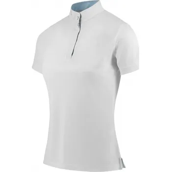 Dámské závodní triko EQUITHÈME Betty Bílá S