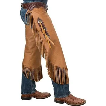 Jezdecké kalhoty Westernové chapsy Chinks WEAVER Basketweave Yoke Set L