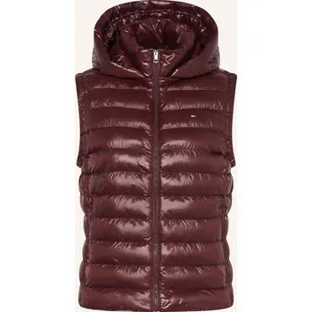 Dámská vesta Tommy Hilfiger Dámská Prošívaná Vesta S Odnímatelnou Kapucí,...