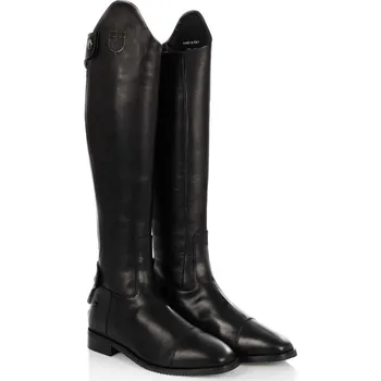 Jezdecká obuv Kožené jezdecké boty EQUESTRO EVOKE krátké 36 L