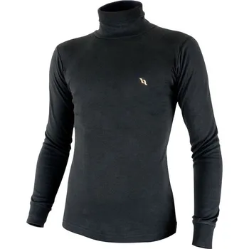 Jezdecká mikina Pánský rolák Back On Track Černá XXL