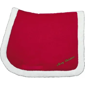 Vánoční podsedlová dečka Equitheme Noel PONY