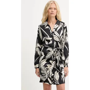 Dámské šaty Šaty Guess ALYA černá barva, mini, W3RK91 WF1T2 W3RK91.WF1T2 99X, vel. L