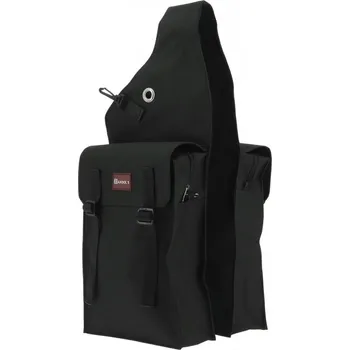 Dvojitá brašna RANDOL'S Černá