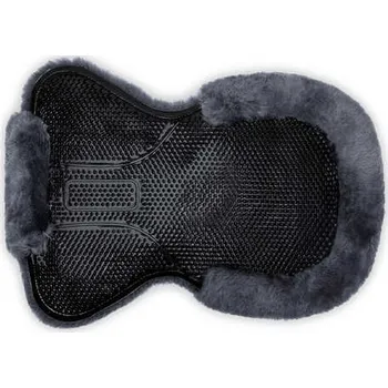 Gelová podložka HORZE Harleigh s beránekm Bílá