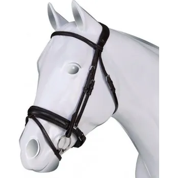 Vybavení pro koně Uzdečka ACAVALLO Filosofia Calfskin Černá COB