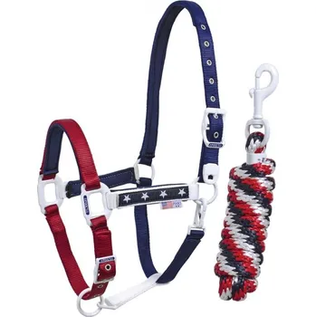 Set ohlávka s vodítkem POOL'S USA COB