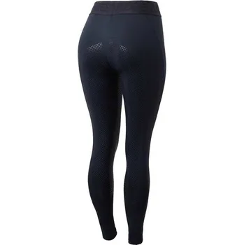 Jezdecké kalhoty Dámské jezdecké leginy HORZE Madison se silikonovým sedem Navy 38