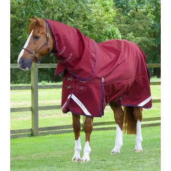 Deka pro koně Nepromokavá deka Premier Equine Titan 50g s krčním dílem 6,9" (155cm)