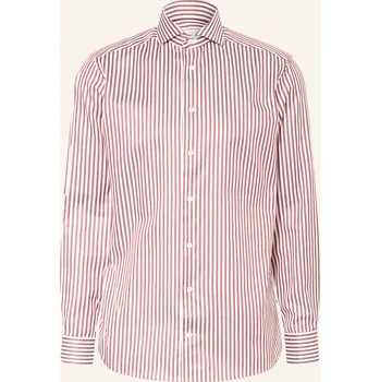 Pánská košile Eton Pánská Košile Slim Fit, tmavě červená / bílá, 42