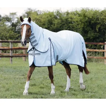 Deka pro koně Letní deka proti hmyzu Premier Equine Buster Sweet Itch with Surcingles 6" (135cm)