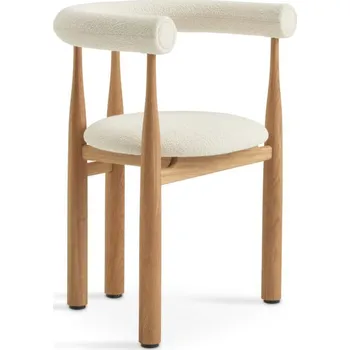 Jídelní židle New Works Čalouněná židle Bukowski, oak/Lana 24