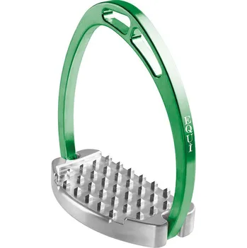 Hliníkové třmeny Equitaly Plus Force Červená