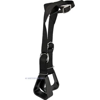 Westernové dětské třmeny na hrušku nylonové WESTERN IMPORTS