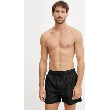 Plavkové šortky Diesel KEN-37-D-BOX BOXER-SHORTS černá barva, A17583.0AFBA 99X, vel. S