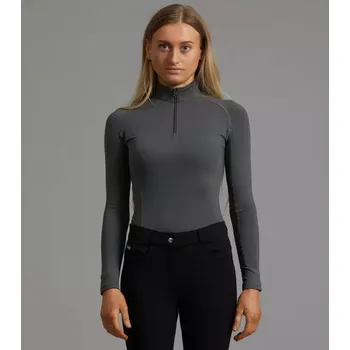 Dámské funkční tričko Premier Equine Ombretta šedá L